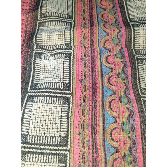 Vintage Charag Din Party Shirt Italian Fit Button-Up Long Sleeve Groovy - Picture 5 of 13